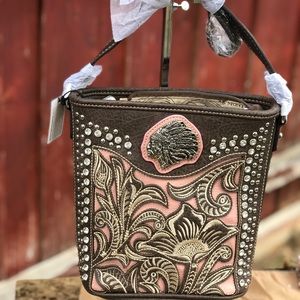 Montana West Brown Crossbody NWT